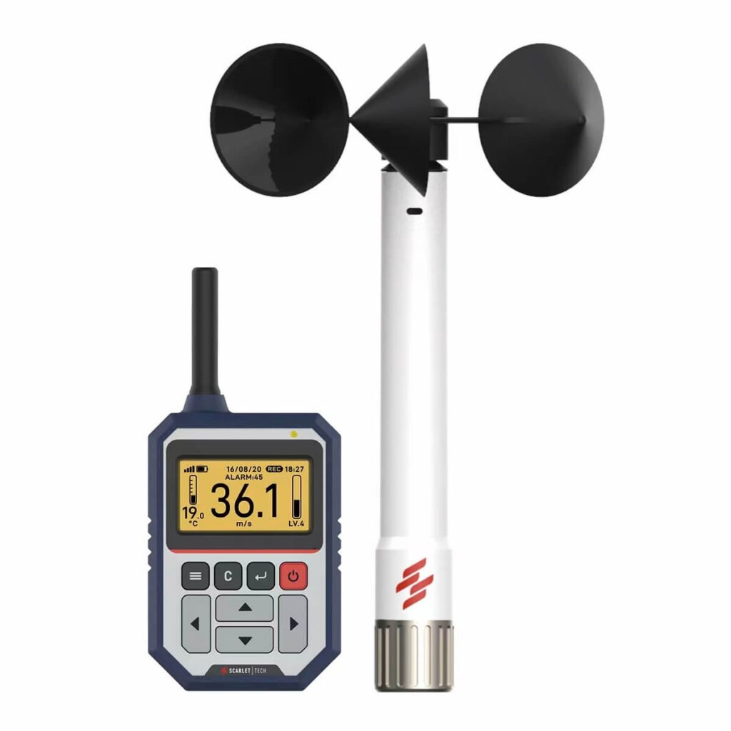 wireless anemometer for crane
